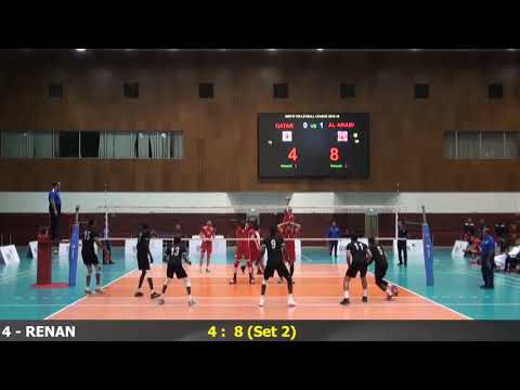 Qatar SC X Al Arabi 0-3   Qatar Volleyball League 18 /19