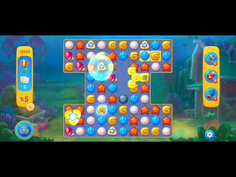 Fishdom Easy Level 12030 (with full seashell) @choraelmin