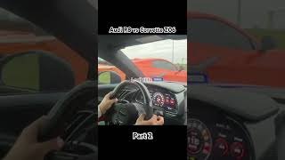 Audi R8 vs Corvette Z06