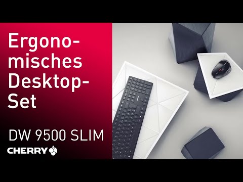 CHERRY DW 9500 Slim Wireless Desktop-Set video preview