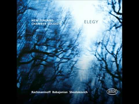 TRIO ÉLÉGIAQUE NO.1 IN G MINOR - Sergei Rachmaninoff