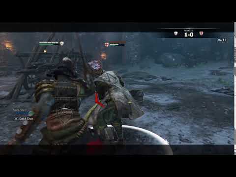 For Honor  - Nobushi Deflects Are Hard :(