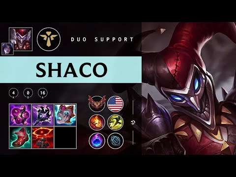 Shaco Support vs Karma - NA Grandmaster Patch 25.24