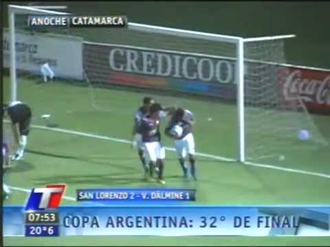 Goles | San Lorenzo 2 - 1 Villa Dalmine | Copa Argentina 2011/12