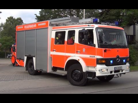 Einsatzfahrt FF Hohenbrunn zur Brandübung