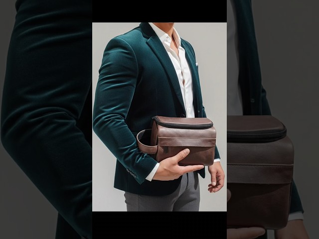 Vídeo relacionado con GERMANUS Cartera de piel modelo Max, marrón, talla única, Clásico