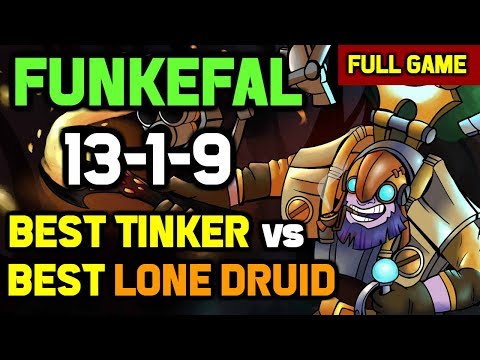 This Lane is So Hard - Funkefal vs Admiral Bulldog mid Signature Hero Battle