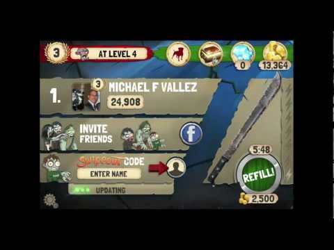 Zombie Swipeout iPhone App Review - CrazyMikesapps