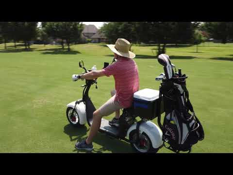 2022 Massimo 2000W Electric Fat Tire Scooter Golf in Kalispell, Montana - Video 1