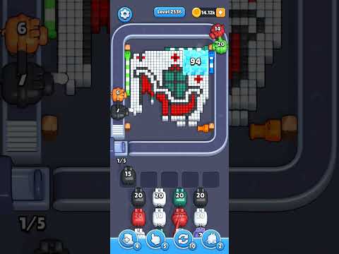 Pixel Flow Level 2536 Walkthrough