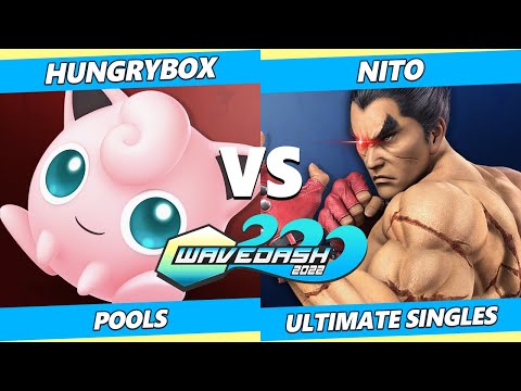 Wavedash 2022 - Hungrybox (Jigglypuff) Vs. Nito (Kazuya) SSBU Ultimate Tournament