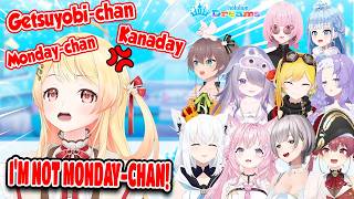 Hololive Girls Keep Calling Kanade "Monday-chan"【ENG SUB】