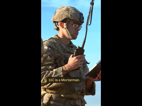 Indirect Fire Infantrymen (11C)