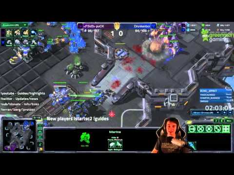 ROLLERCOASTER GAME! Puck(P) v Drunkenboi(T) - Winter WCS Cast!