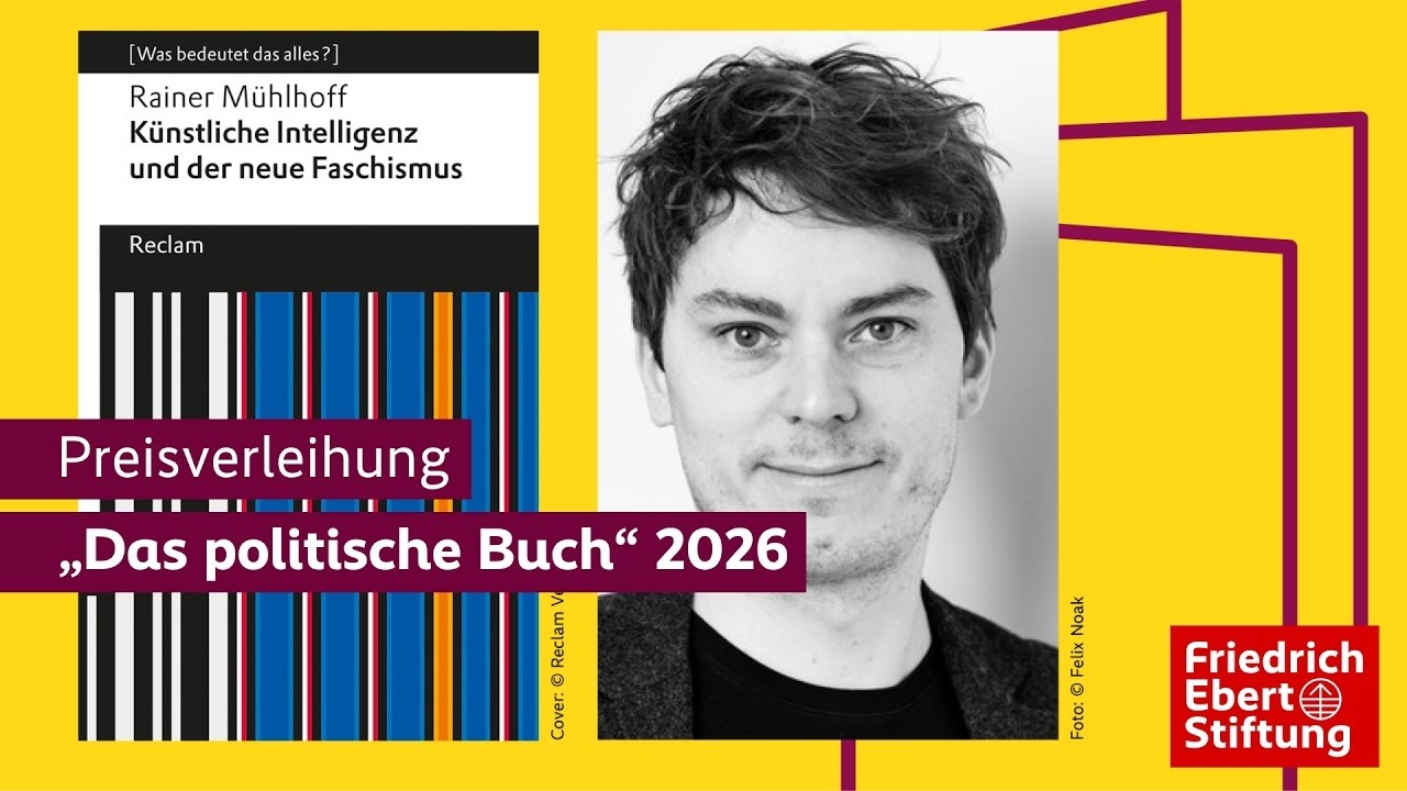 Preisverleihung an Rainer Mühlhoff | Das politische Buch 2026
