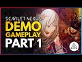 SCARELT NEXUS | New Demo Gameplay Part 1 - Full Kasane Walkthrough + Boss Fight Gameplay