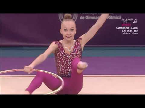 POHRANYCHNA Khrystyna Hoop Final World Challege Cup Cluj Napoca 2019