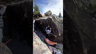 Video thumbnail of Three Eyed Monster, V10. Guanella Pass