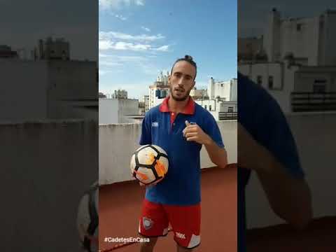 Entrenamiento de TÉCNICA DE FÚTBOL | #CadetesEnCasa