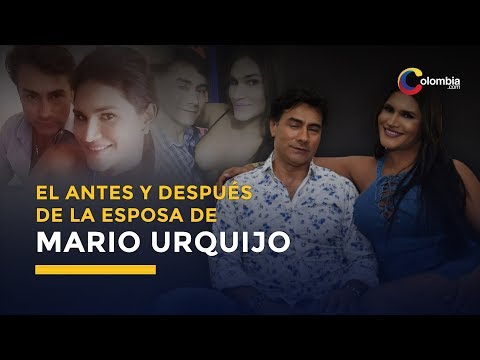 Así lucía la esposa de Mario Urquijo antes de ser mujer