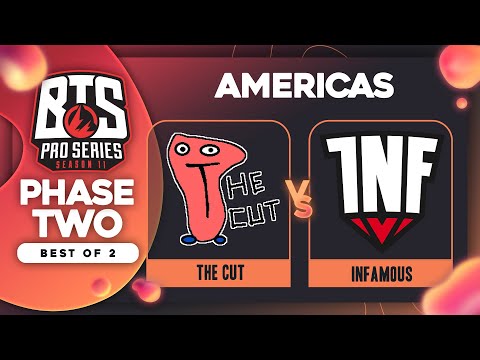 The Cut vs Infamous Game 1 - BTS Pro Series 11 AM: Groups w/ rkryptic & neph