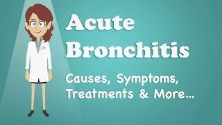 Acute Bronchitis - Causes, Symptoms, Treatments & More…