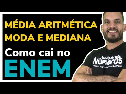 Média, Moda e Mediana no ENEM | Questões Resolvidas