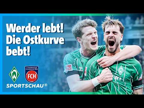 Werder Bremen – 1. FC Heidenheim Highlights Bundesliga, Matchday 24 | Sportschau Football