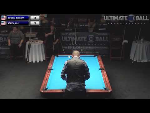 Jeremy Jones v CJ Wiley  Ultimate 10 Ball Championships 2013