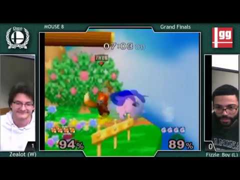 MOUSE 8 - Zealot (Fox) vs Fizzle_Boy (Puff) - Singles Grand Finals