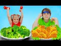 Anabella and Bogdan Get Information  About Healthy Foods, Fruits and Vegetables
