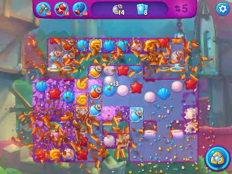 Fishdom Very Hard level 7344 no boosters フィッシュダム ベリーハード [Friend's]