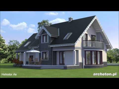 Projekt domu Heliodor As- archeton.pl