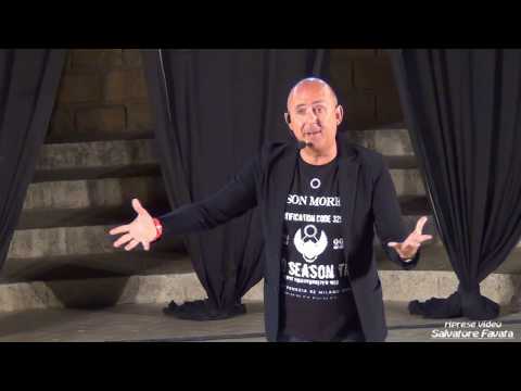 Spettacolo di cabaret con Sasà Salvaggio.Mussomeli - (18- 8- 2017)