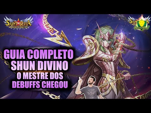REVIEW do SHUN DIVINO! COMO FUNCIONA? QUAL o MELHOR ARTEFATO e ARAYA? Saint Seiya Lendas da Justiça
