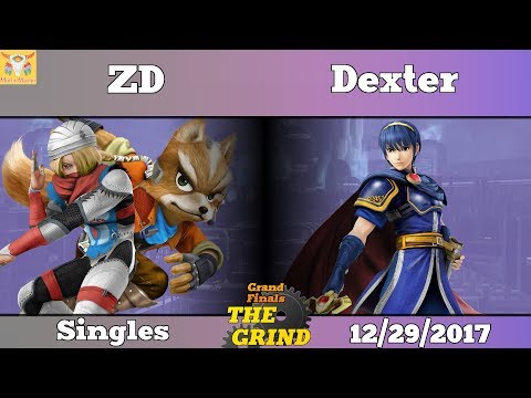 The Grind 9 MM|ZD (Fox, Sheik) vs Dexter (Marth) Grand Finals