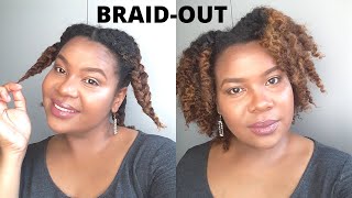 BRAID OUT ON MY DAMAGE HAIR/Why Protective Styles...etc