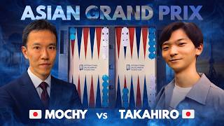 Mochy vs Takahiro No ▸ Masters Cup Round 1 | Backgammon Asian Grand Prix 2026