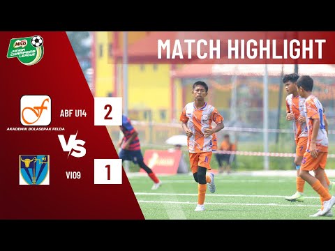 HIGHLIGHTS MILO JUNIOR CHAMPIONS LEAGUE 2023 | ABF U14 [2] - [1] VI09 | 26.02.2023