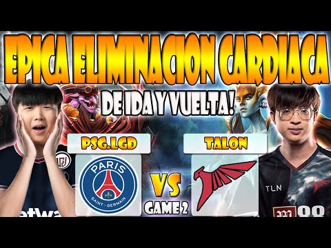 PSG.LGD VS TALON BO3[GAME 2] ELIMINACIÓN-NOTHINGTOSAY VS 23SAVAGE - ESL ONE BERLIN MAJOR 2023 - DOTA