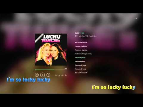 Lucky Twice - Lucky lyrics video HD 1080p