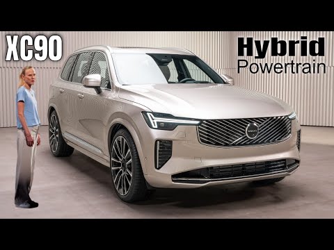 New 2025 Volvo XC90 Hybrid Powertrain Explained