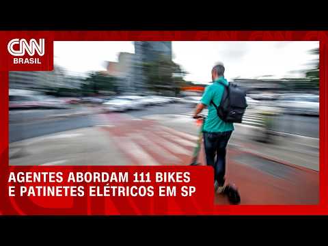 SP: Apesar de nova regra, nenhum condutor de patinete elétrico foi multado | LIVE CNN
