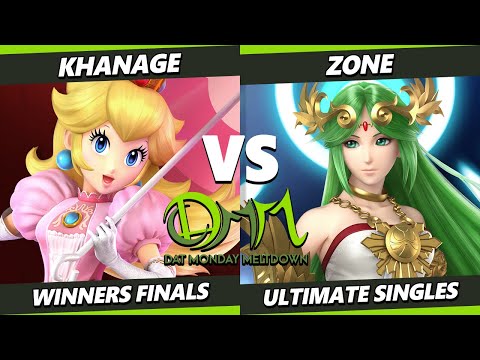 DAT MM 296 Winners Finals - Khanage (Peach) Vs. Zone (Palutena) Smash Ultimate - SSBU