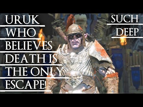 Shadow of War: Middle Earth™ Unique Orc Encounter & Quotes #94 THE DAMNED URUK OF THE PIT!