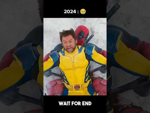 Deadpool vs Wolverine Then vs Now 🥹 Edit #shorts