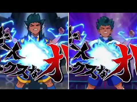Inazuma eleven go zarnark vs Zack
