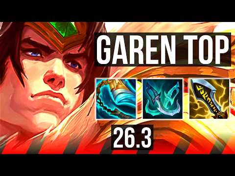 GAREN vs DR. MUNDO (TOP) | 64K damage | NA Master | 26.3