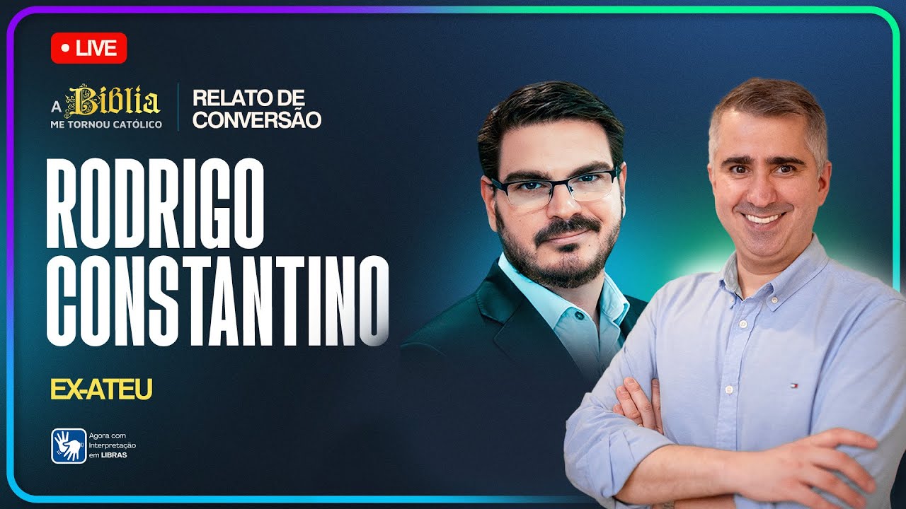 Por que me tornei católico | RODRIGO CONSTANTINO | Ex-ateu