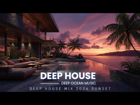 Deep House Mix 2026 Sunset Vibes | Chill Deep House Vibes & Playlist